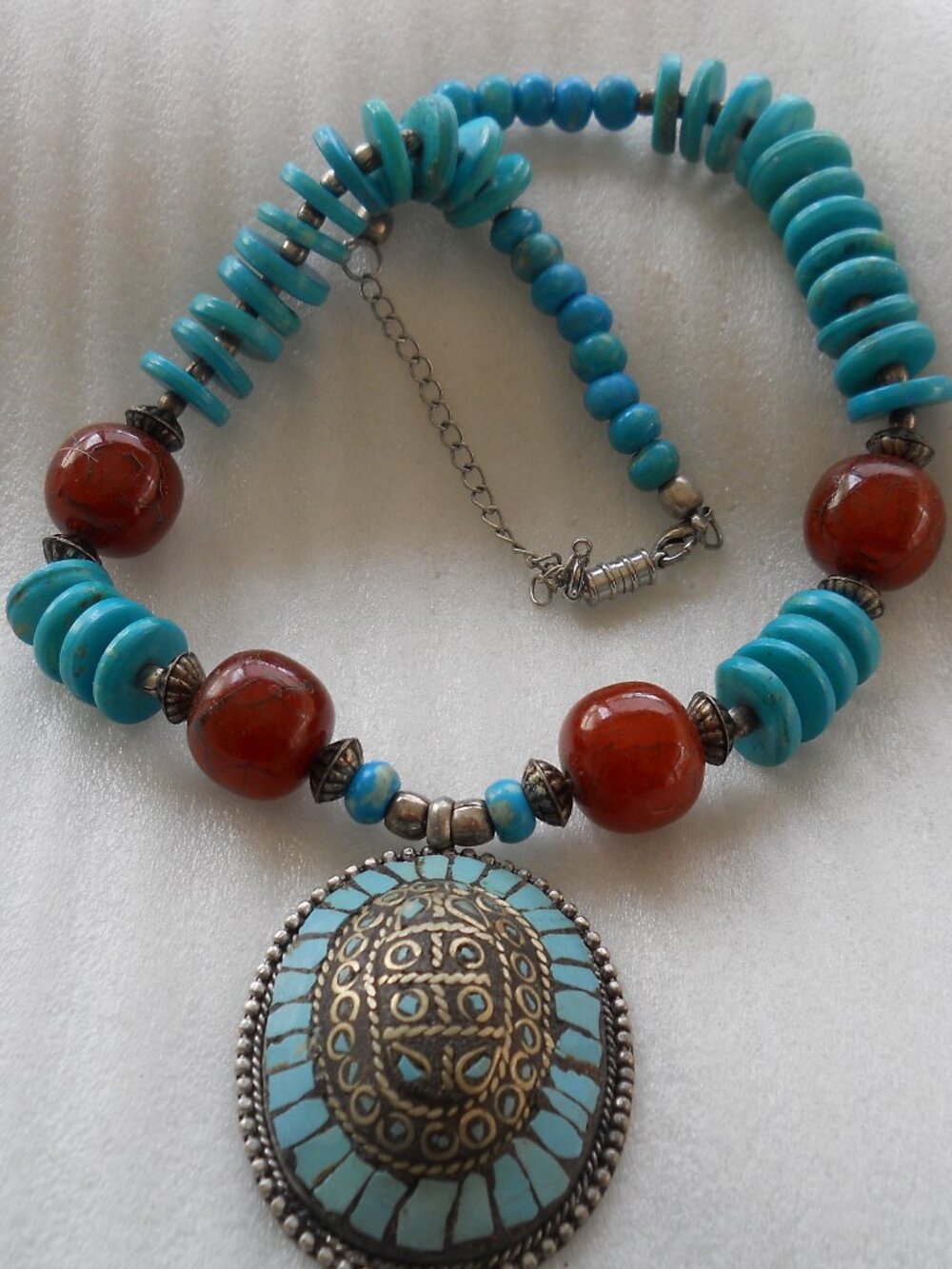 Vintage Boho Necklace 1125